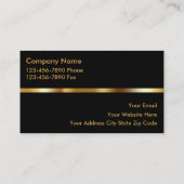 Hochwertige Yaght Vermittler-Visitenkarten Visitenkarte (Rückseite)