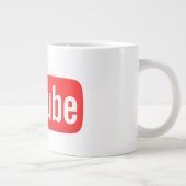 Hochwertige Youtube-Tasse Jumbo-Tasse (Rechts)