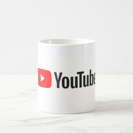 Hochwertige Youtube-Tasse Kaffeetasse (Mittel)
