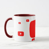 Hochwertige YouTube-TASSE Tasse (Links)