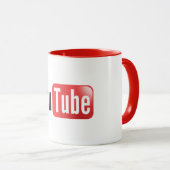 Hochwertige YouTube-Tasse Tasse (VorderseiteRechts)
