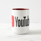 Hochwertige YouTube-Tasse Tasse (Zentrum)