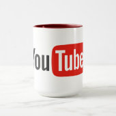 Hochwertige YouTube-Tasse Tasse (Zentrum)