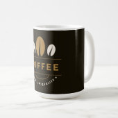 Hochwertiger Kaffee Kaffeetasse (VorderseiteRechts)