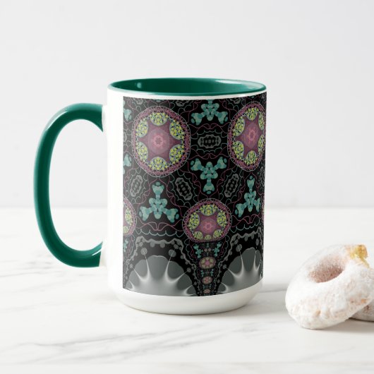 Hochwertiger MUG JIMETTE DESIGN Tasse (Mit Donut)