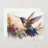 Hochwertiger Postkartendruck Postkarte (Vorne/Hinten)