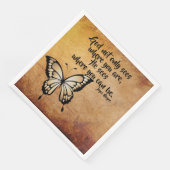 Hochwertiges Abendessen Napkin Gott sieht, wo Sie Serviette (Ecke)