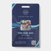 Hochwertiges benutzerdefiniertes ID-Abzeichen für  Ausweis (Vorderseite)