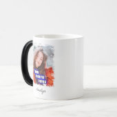 Hochwertiges einzigartiges personalisiertes Druckv Verwandlungstasse (Vorderseite Links)