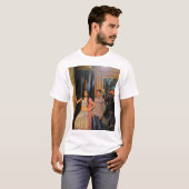 Hochwertiges männliches grafisches T-Shirt (Vorne ganz)