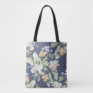 hochwertiges Set verschiedener Aquarellblumen Tasche
