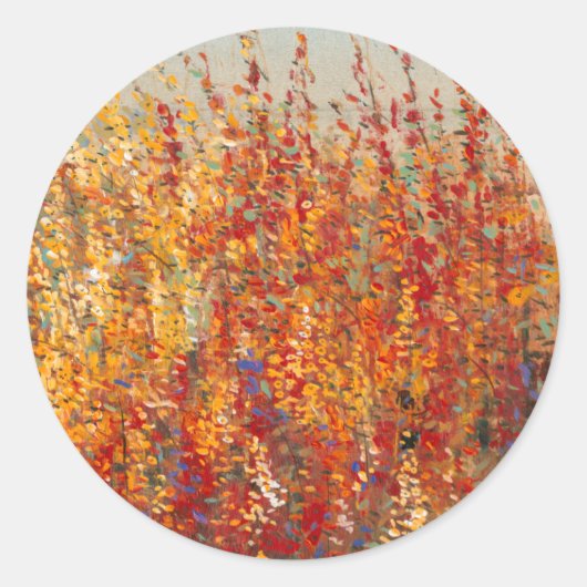 Hochwüstenblüten II Runder Aufkleber (Vorderseite)