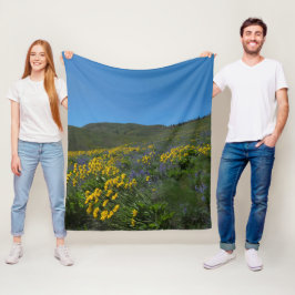 Hochwüstenspringtime Fleecedecke