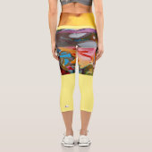 Hochwütige Capris für Frauen (Rückseite)