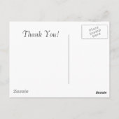 Hochzeit, 17. November 2006 Postkarte (Rückseite)