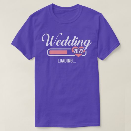 Hochzeit 2022 T-Shirt (Design vorne)