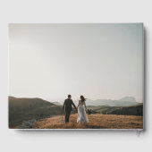 Hochzeit 2-Foto-Memory-Liebe Gästebuch (Rückseite)