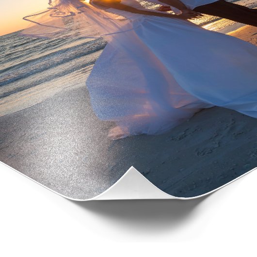 Hochzeit 8" x8" fotodruck (Ecke)