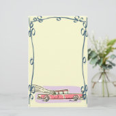 Hochzeit 9 Stationäre Briefpapier (Stehend Vorderseite)