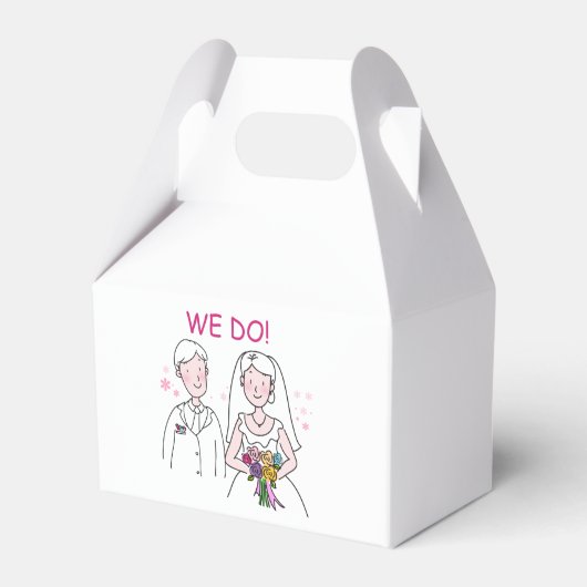 Hochzeit (A) Geschenkschachtel (Vorderseite)