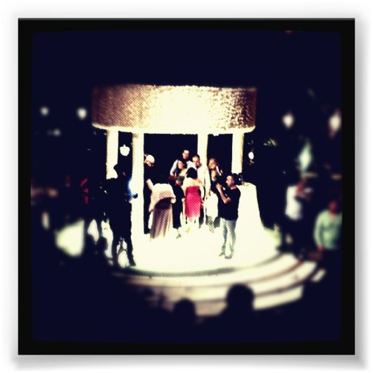 Hochzeit - A Hupa Fotodruck (Vorne)