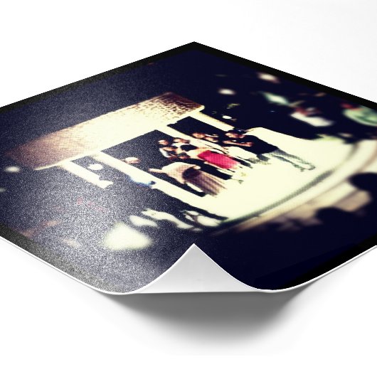 Hochzeit - A Hupa Fotodruck (Ecke)