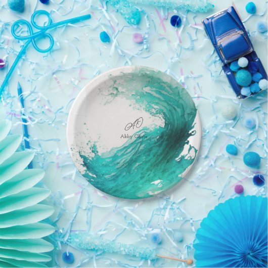 Hochzeit abstrakt pappteller (Party)