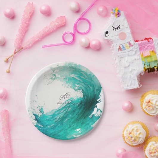 Hochzeit abstrakt pappteller (Party)