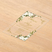 Hochzeit Acryleinladungen (Ablage )