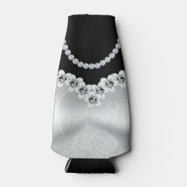 Hochzeit - Affäre Schwarze Krawatte - Flasche Cool Flaschenkühler