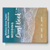 Hochzeit am Blue Sea Beach Gästebuch (Vorderseite)