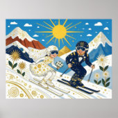 Hochzeit am Hang Poster (Vorne)
