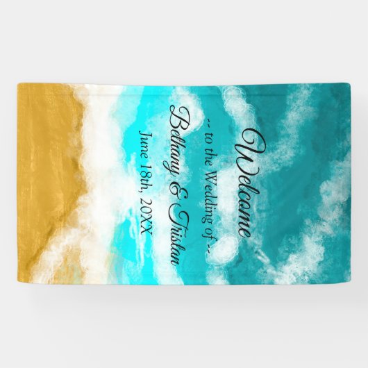Hochzeit am Meer Banner (Horizontal)