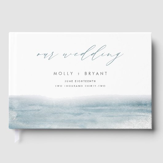 Hochzeit am Meer Gästebuch (Vorderseite)