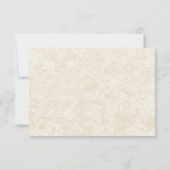 Hochzeit am Meer RSVP Karte (Rückseite)