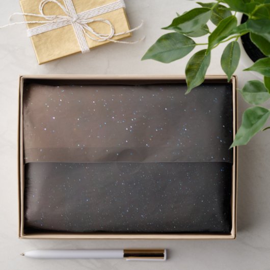 Hochzeit am Nachthimmel unter den Sternen Seidenpapier (Geschenk)