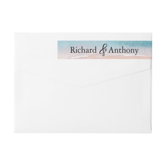 Hochzeit am Ocean Beach (Rückseite)