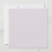 Hochzeit am Orchid Einladung (Rückseite)