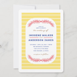 Hochzeit am schönen Tag Einladung