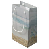 Hochzeit am Seeufer Kleine Geschenktüte (Rückseite Schrägansicht)