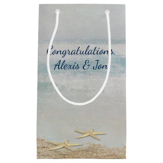 Hochzeit am Seeufer Kleine Geschenktüte (Vorderseite)