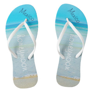 Hochzeit am Strand   Badesandalen   Name der Brück