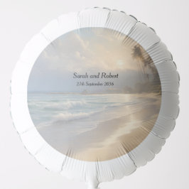 Hochzeit am Strand Ballon