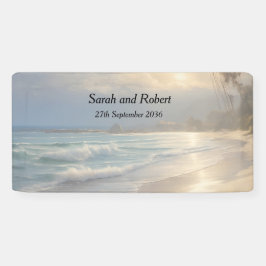 Hochzeit am Strand Banner