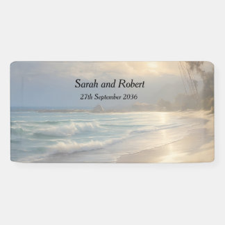 Hochzeit am Strand Banner