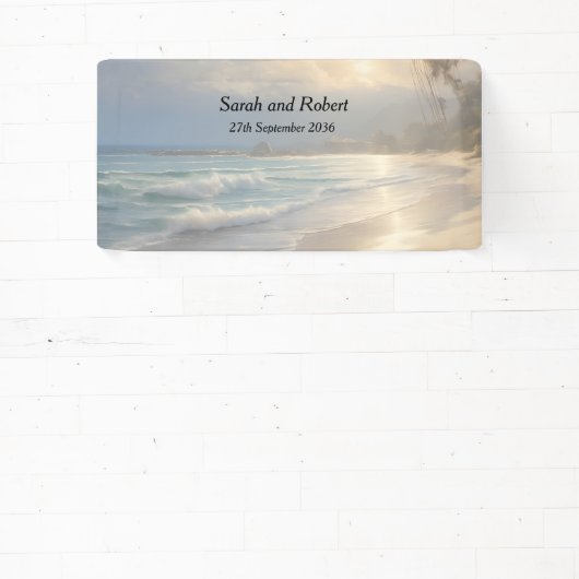 Hochzeit am Strand Banner (InSitu)