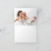 Hochzeit am Strand danke Karten (Innenseite)