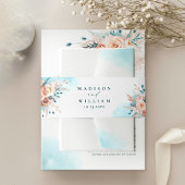 Hochzeit am Strand Einladungsbanderole