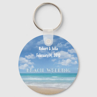 Hochzeit am Strand (individuell einstellbar) Schlüsselanhänger