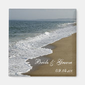 Hochzeit am Strand Magnet (Vorne)